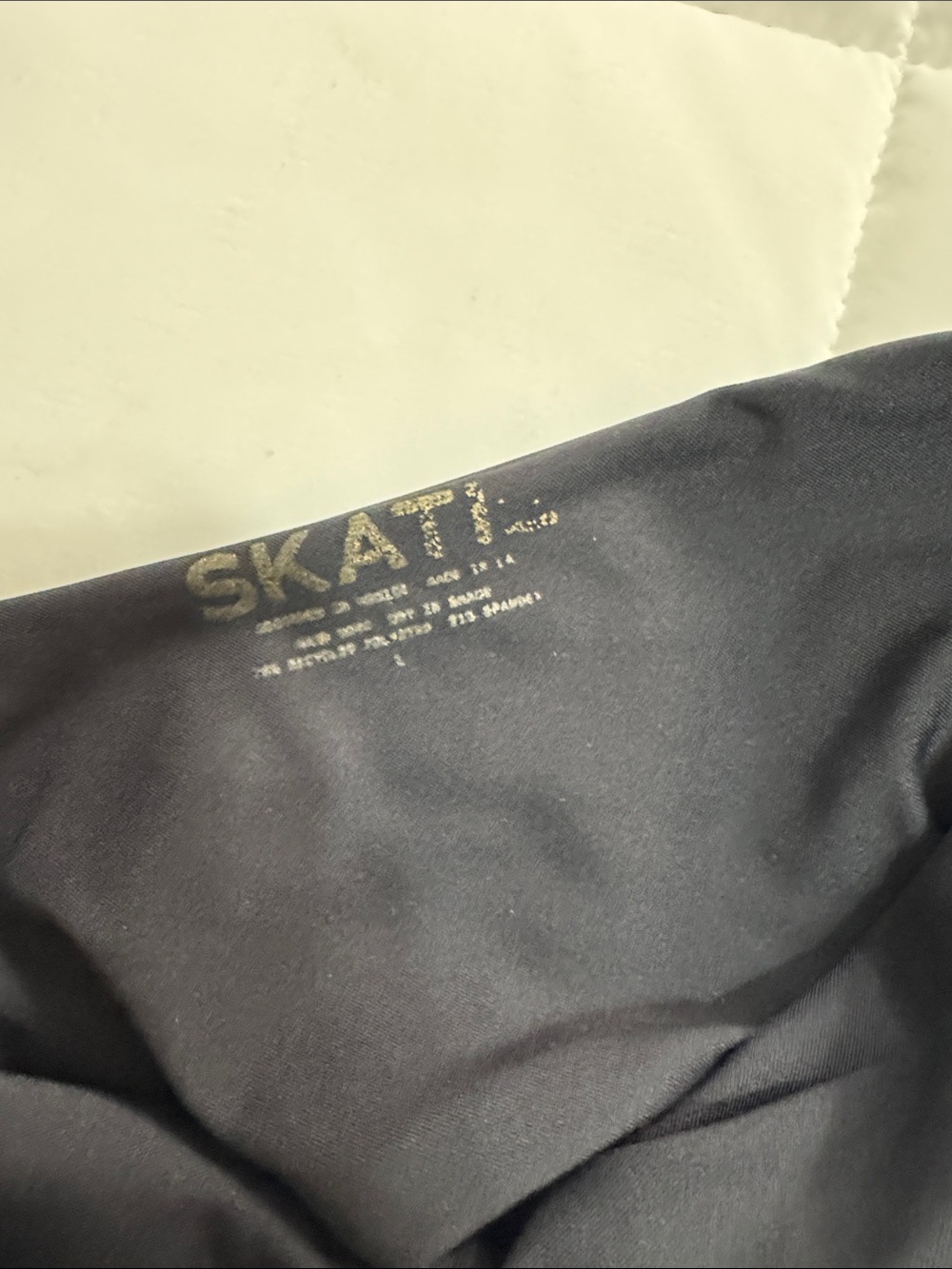 Skatie Black V-Waist Bikini Bottom - Picture 2 of 3